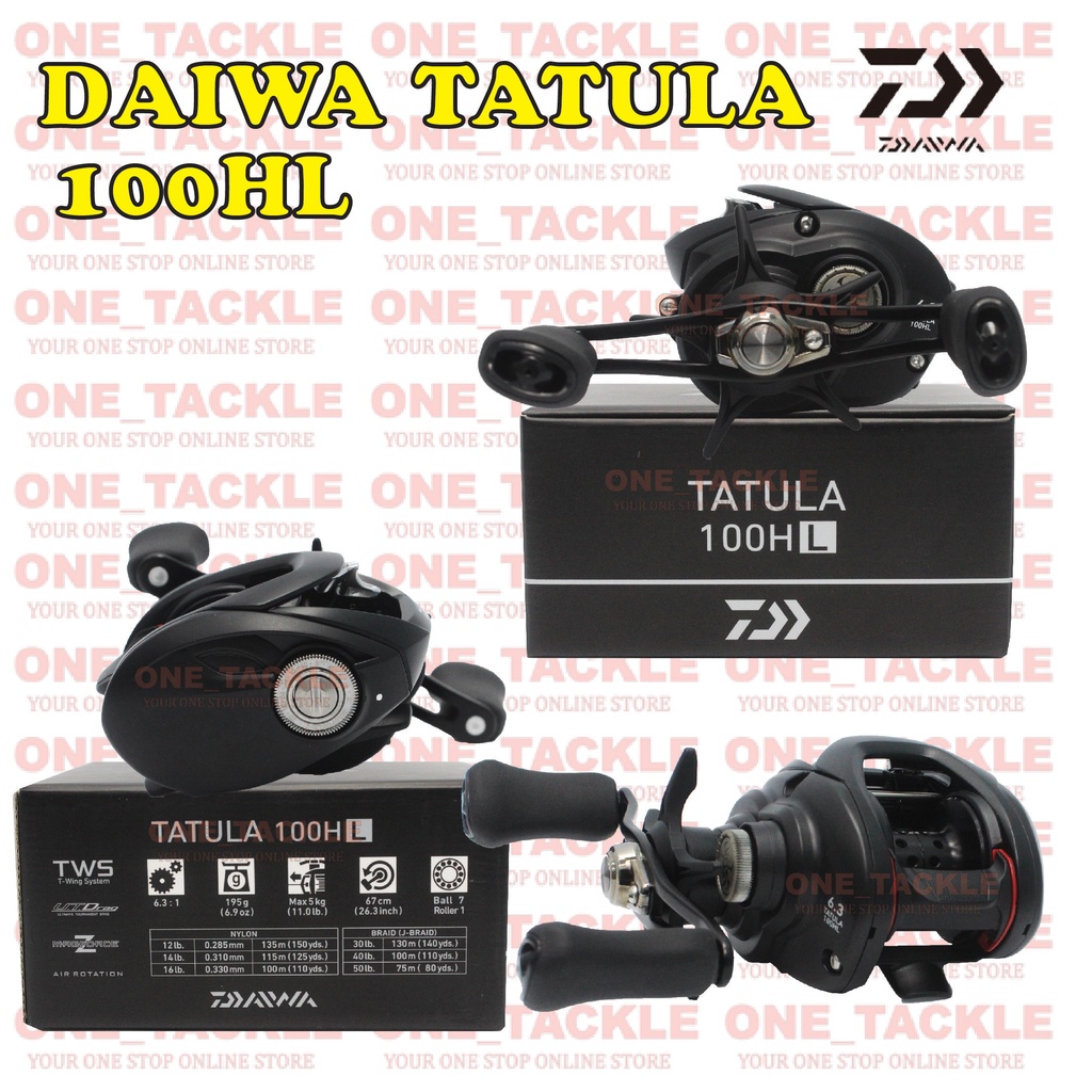 Daiwa Tatula Hl Hsl Hsl Left Handle Baitcasting Reel