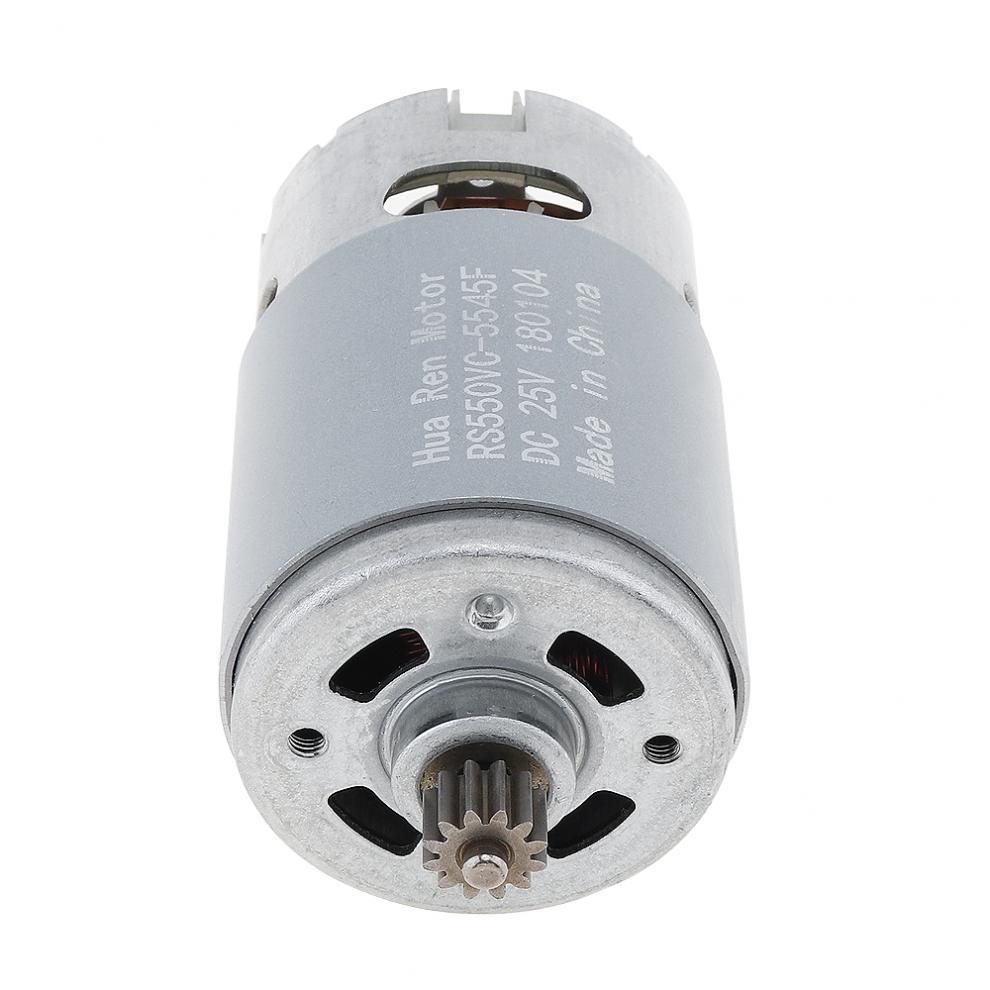 RS550 12V 16 8V 21V 25V 19500 RPM DC Motor With 12 Teeth Shopee Malaysia