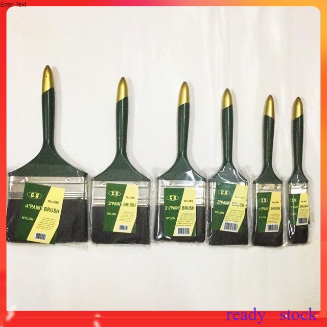 Nylon Synthetic Fiber Paint Brush Berus Cat Shopee Malaysia