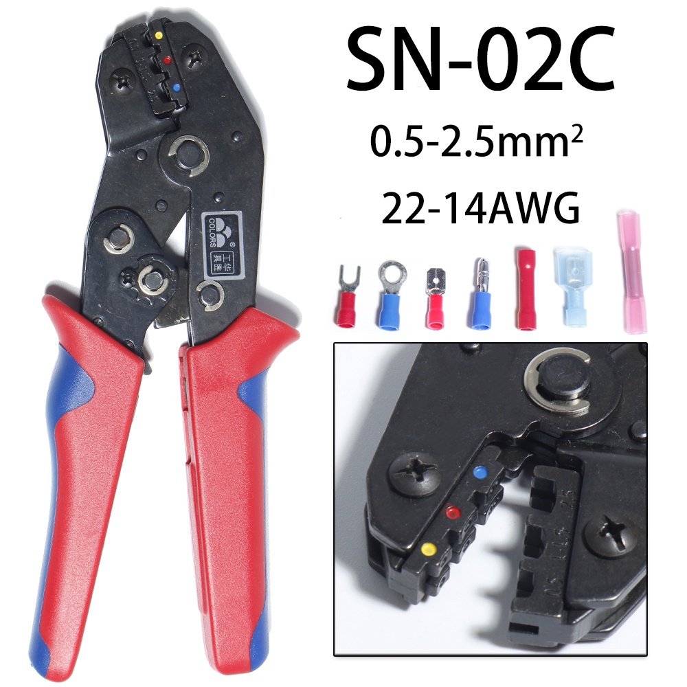 Sn C Mini Manual Crimping Tool Mm Adjustable Pliers Cable Bead