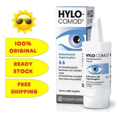 Hylo Comod Lubricating Eye Drops Ml Shopee Malaysia