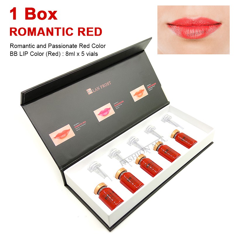 BB Lip Korean Cosmetics Glow Beginner Ampoule Kit 8ml Lip Gloss BB