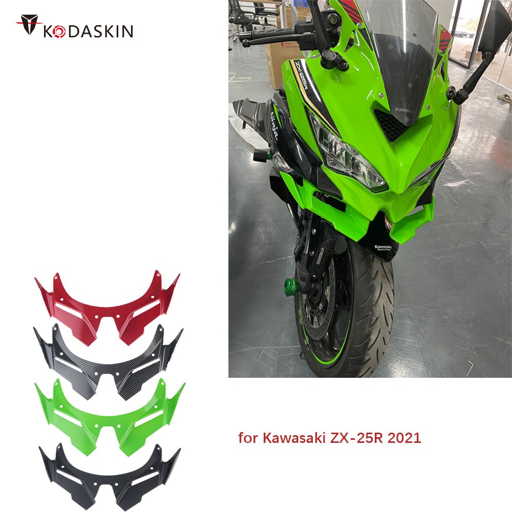 KODASKIN Zx25r ABS Front Fairing Aerodynamic Winglet Windshield For