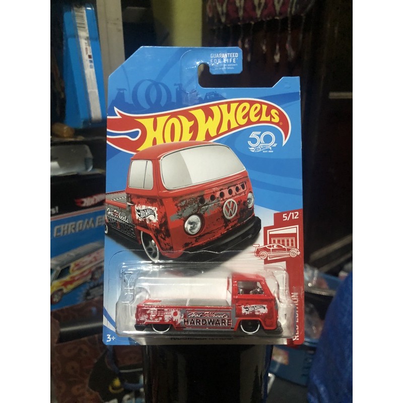 Hot Wheels Volkswagen T Pickup Red Edition Target Exclusive Shopee