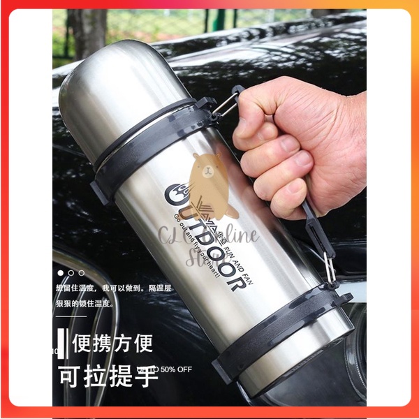 Clc Waya Ml Large Capacity Stainless Steel Vacuum Travel Flask