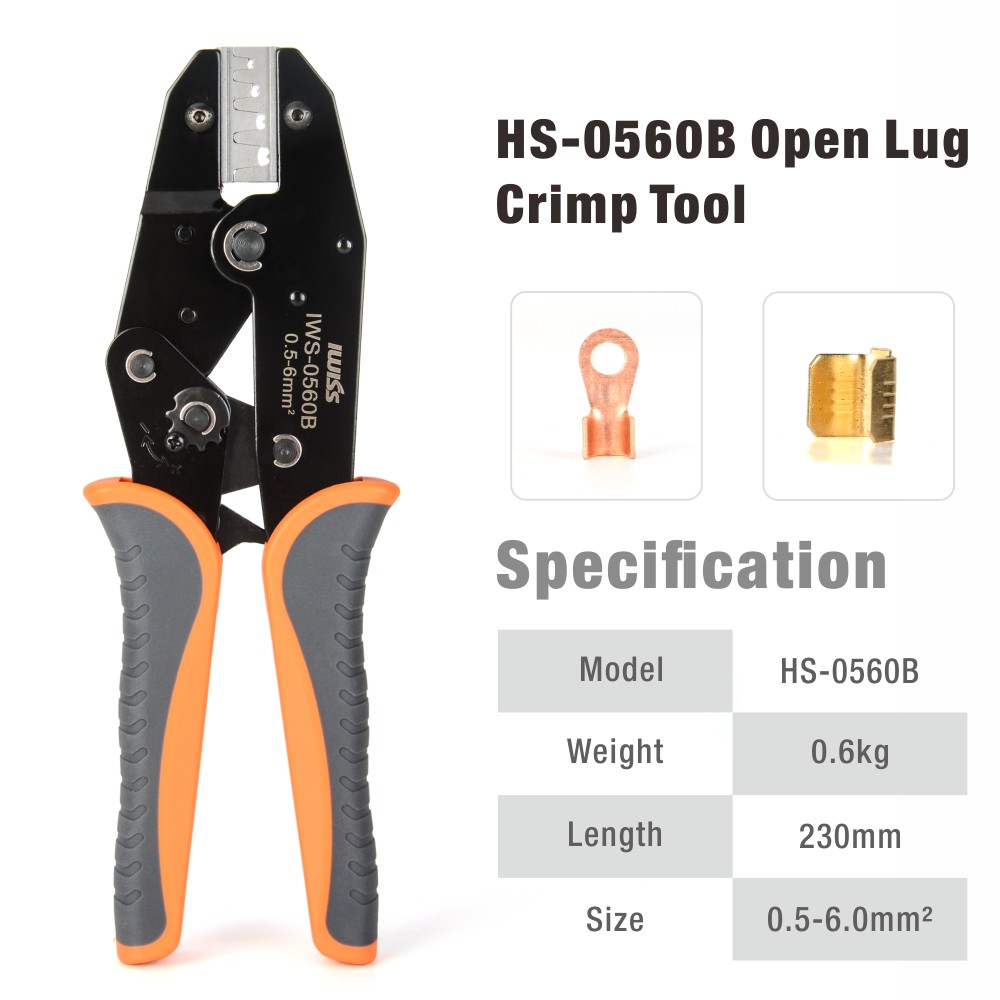 IWISS IWS 0560B Crimping Tools For SNB C45 SCOT UT 454 454B 454C