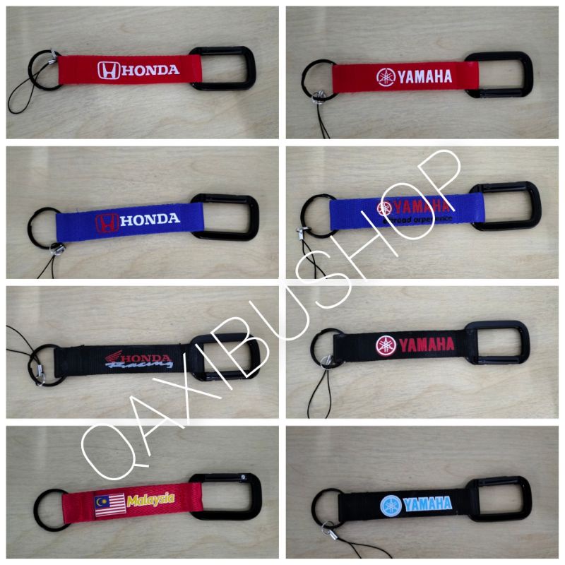 HONDA YAMAHA Keychain Clip Besi Rantai Kunci Malaysia Shopee Malaysia