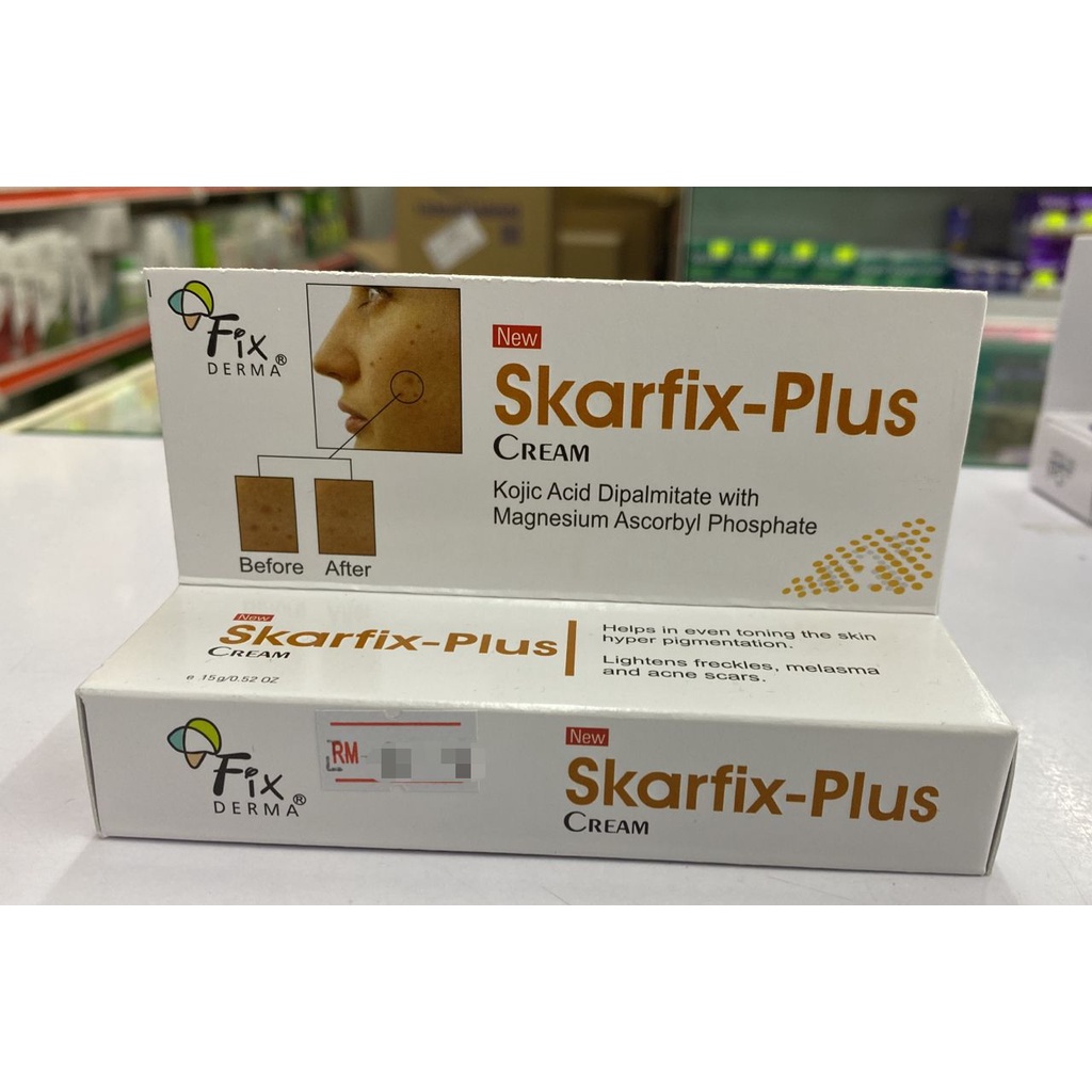 Fix Derma Skarfix Plus Cream Scar Lighten Cream 15g Shopee Malaysia