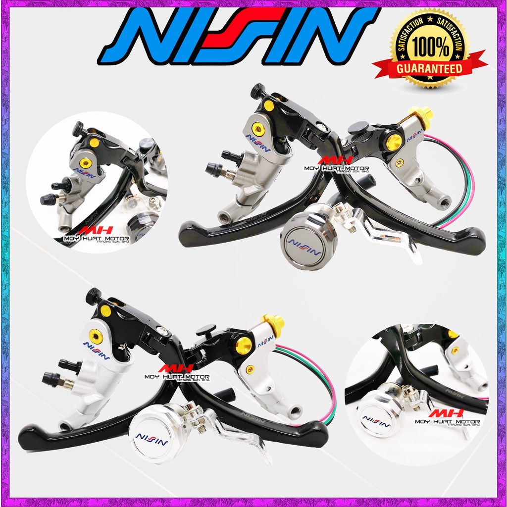 WITH SIDE MIRROR BRACKET NISSIN MASTER PUMP SET UNIVERSAL Y15ZR