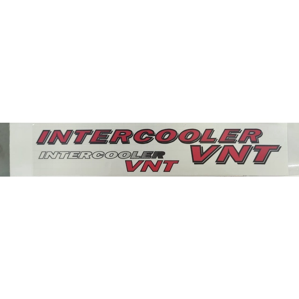 Toyota Hilux Body Sticker Vigo Turbo Intercooler Commonrail Trd