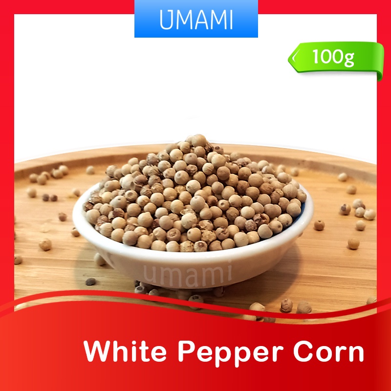 Sarawak White Peppercorn Biji Lada Putih Sarawak 100g Shopee Malaysia