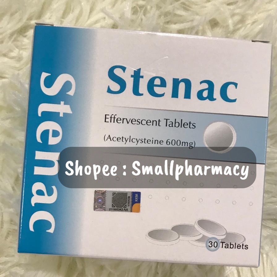 Stenac Effervescent Tablet Mg Tabs S Box Shopee Malaysia