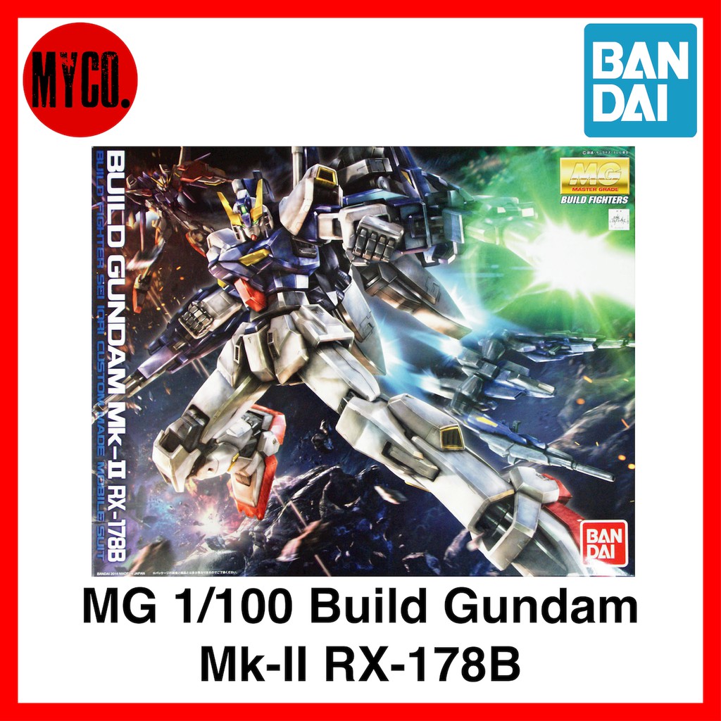 Bandai Mg Build Gundam Mk Ii Rx B Shopee Malaysia