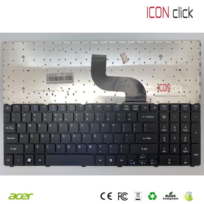 New Acer Aspire G Z Laptop Keyboard Shopee Malaysia