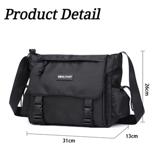 Men Sling Bag New Plain Design Crossbody Bag Men Beg Silang Lelaki