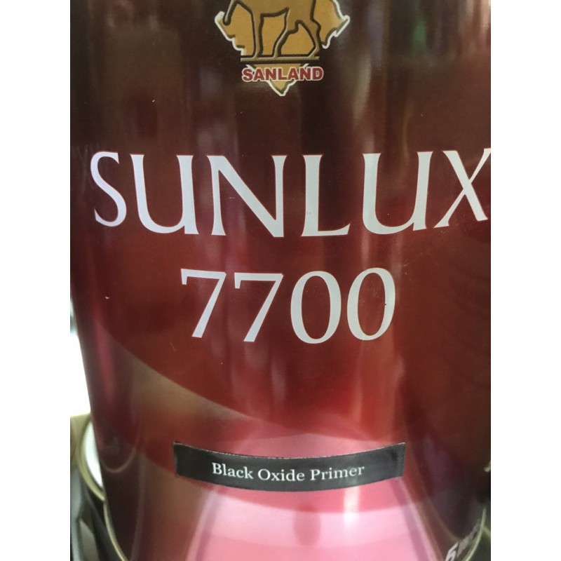 L Sunlux Red Black Oxide Primer Cat Besi Anti Rust Undercoat