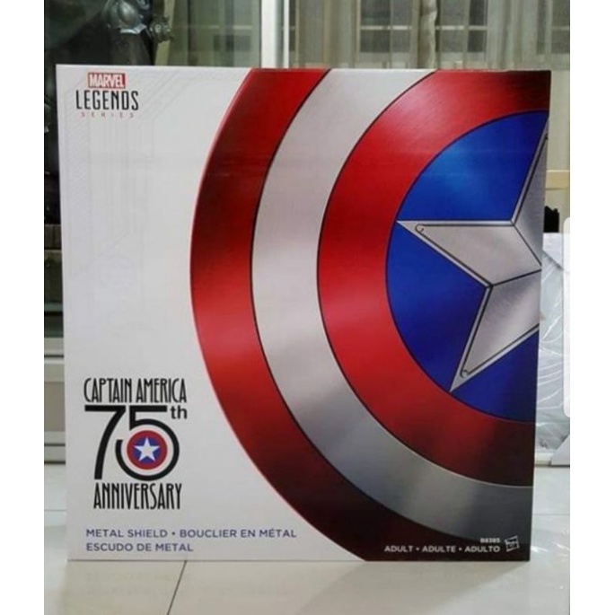 Hasbro Marvel Legends Captain America Metal Shield Th Anniversary