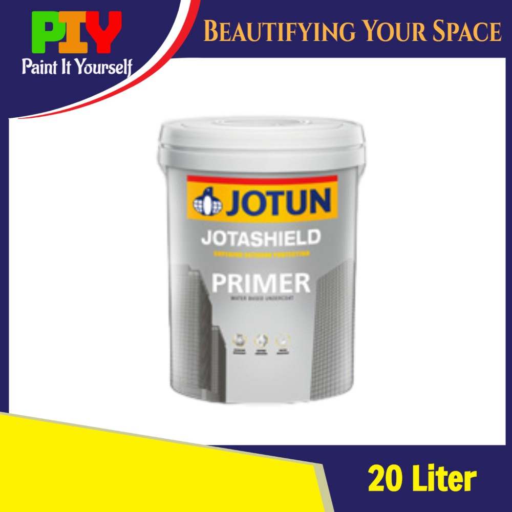 Jotun Jotashield Primer Wall Sealer Cat Undercoat Luar Dinding Rumah