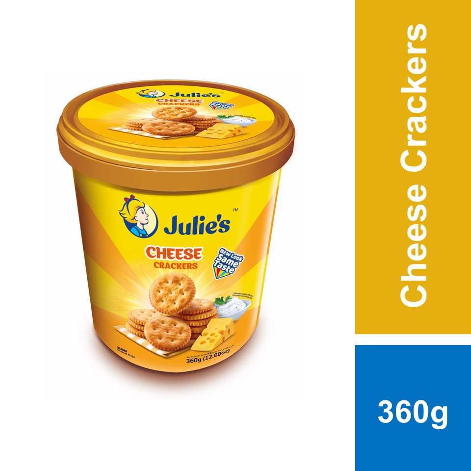 Julie S Cheese Crackers 360g Shopee Malaysia