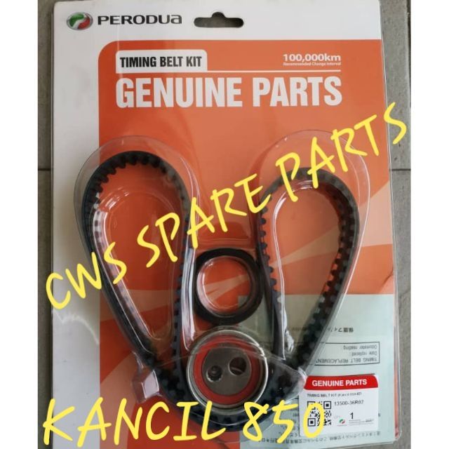 PERODUA KANCIL 850 TIMING BELT KIT SET 100 ORIGINAL 13500 36R02 103Y19