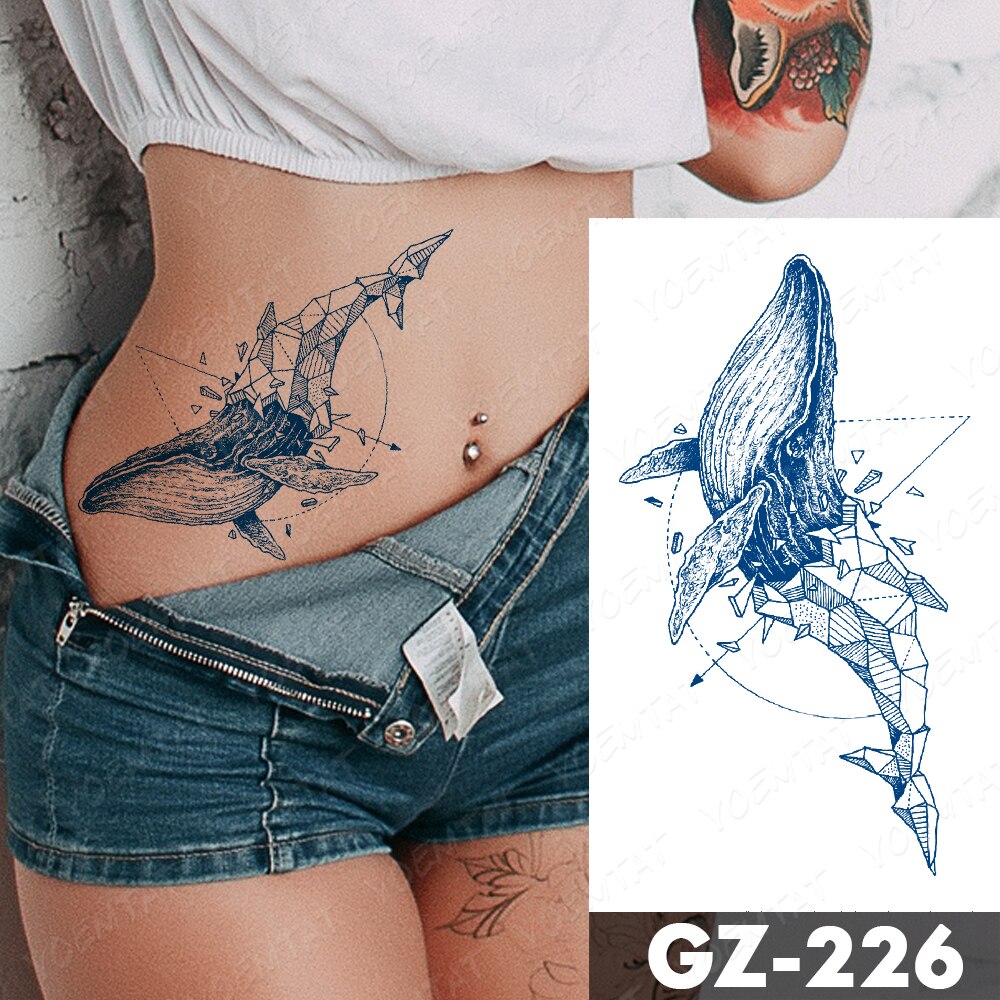 Juice Ink Tattoos Body Art Lasting Waterproof Temporary Tattoo Sticker