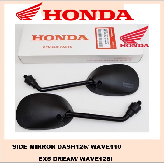 HONDA SIDE MIRROR EX5 DREAM WAVE125 WAVE110 DASH110 KIRI KANAN