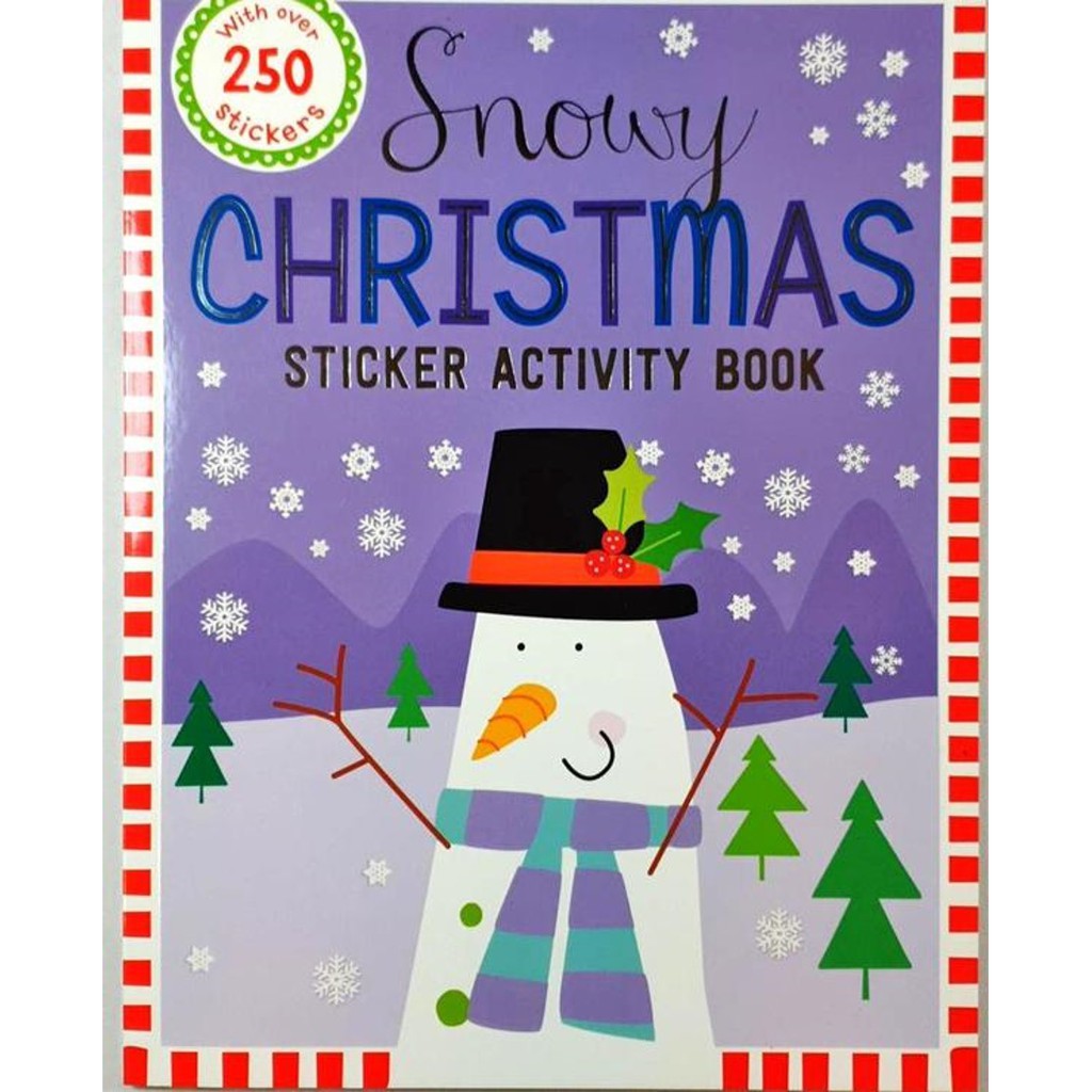 BBW Snowy Christmas Sticker Activity Book ISBN