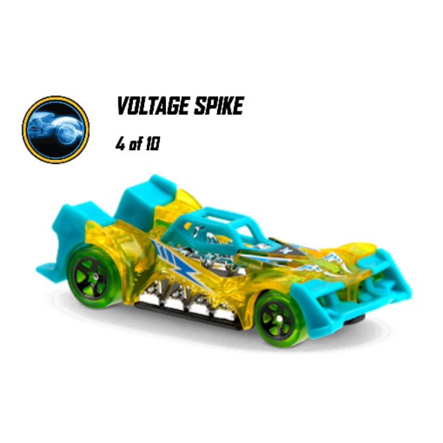 Hot Wheels Hotwheels X Raycers Voltage Spike Car Toy Best Gift For