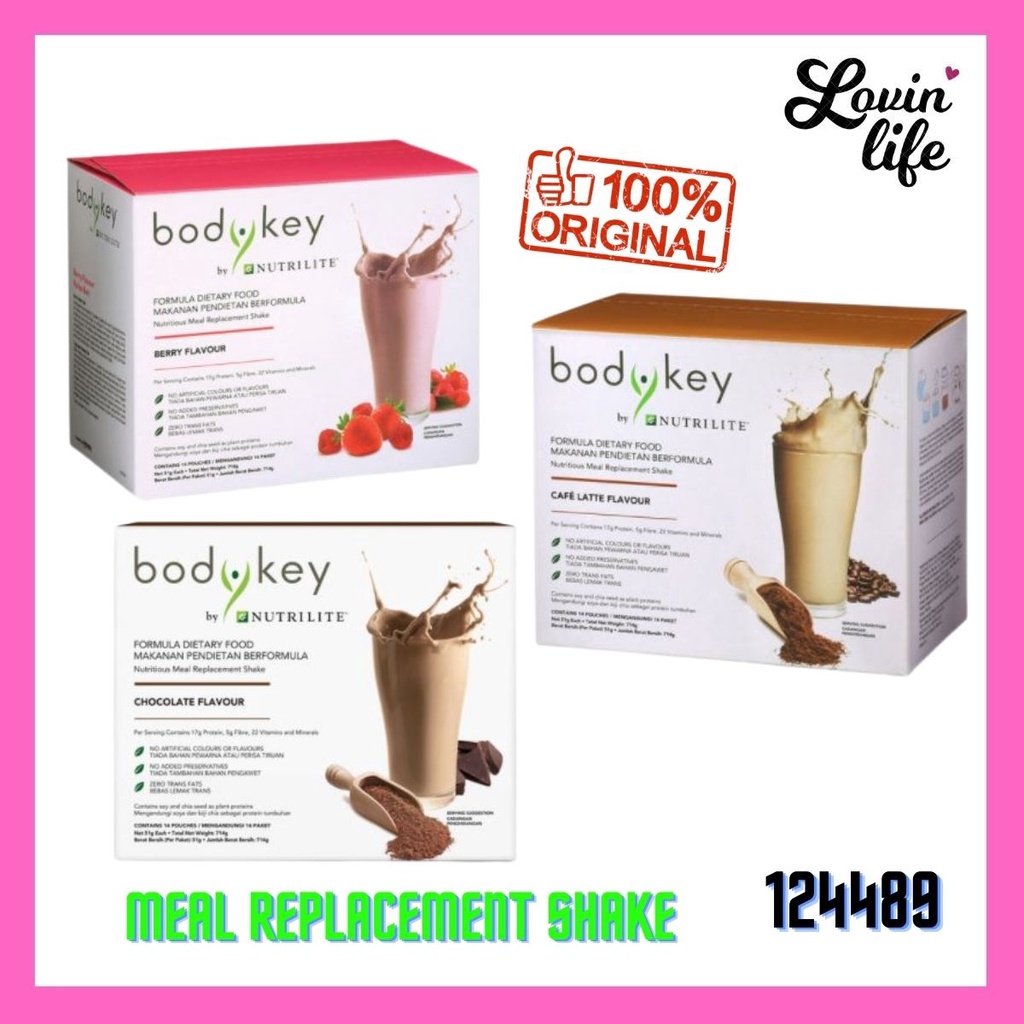 Platinum Seller Bodykey By Nutrilite Meal Replacement Shake Berry