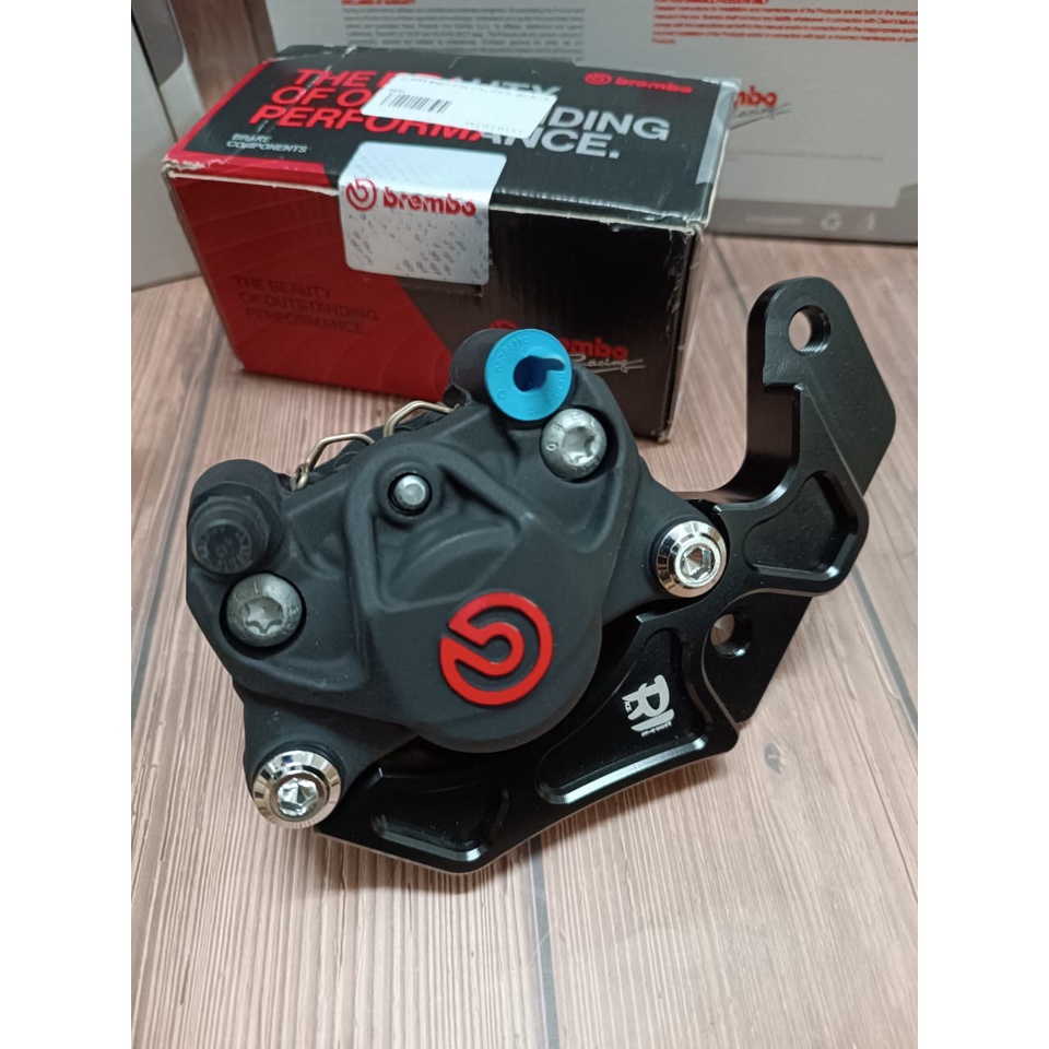 Nvx Brembo P Pot Black Limited Edition Siap Bracket Pad Pnp