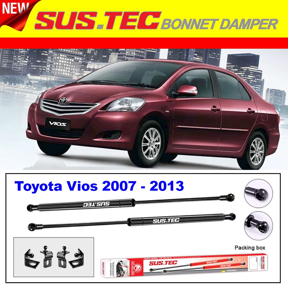 Toyota Vios Sustec Front Hood Damper Bonnet Gas Lifter