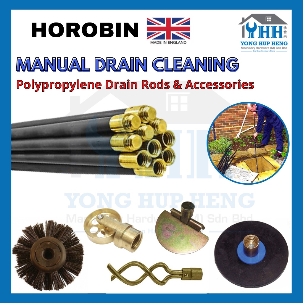 Horobin Sewage Cleaning Rod And Accessories Drain Plungers Cleaners