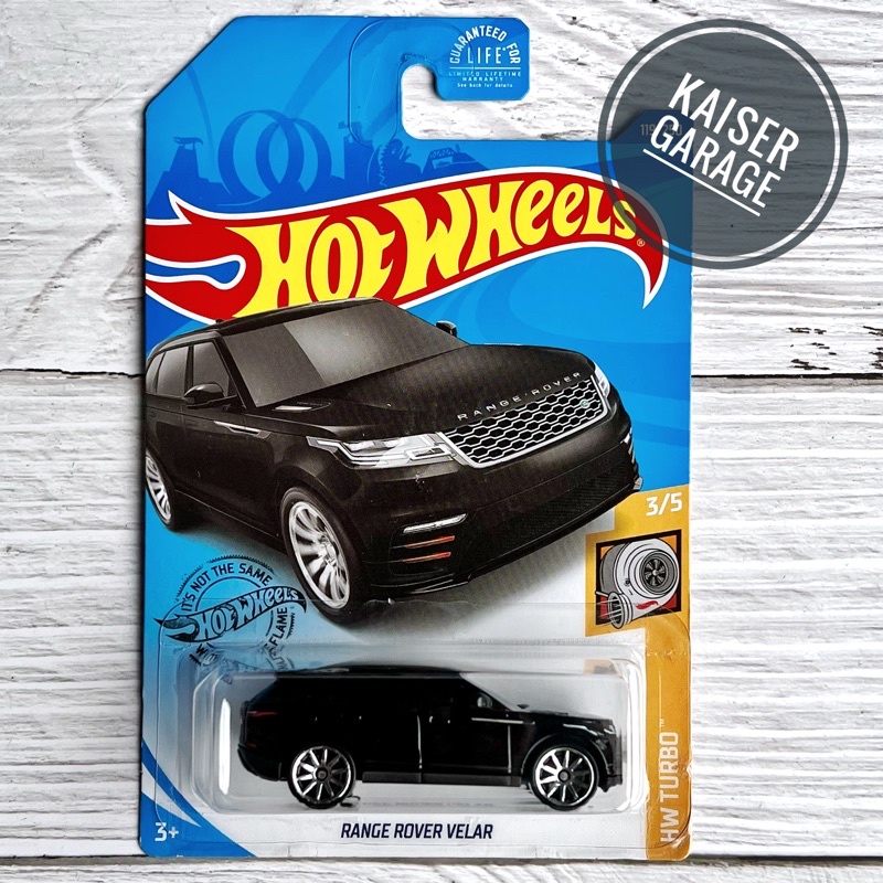Hot Wheels Range Rover Velar Black US Card Shopee Malaysia