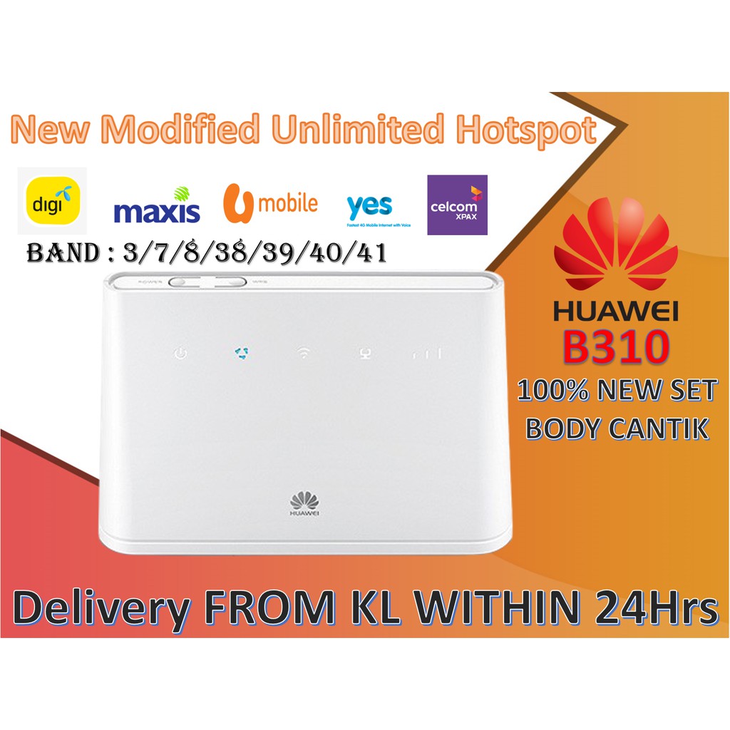 Huawei B Modified Unlimited Hotspot Support G New Set