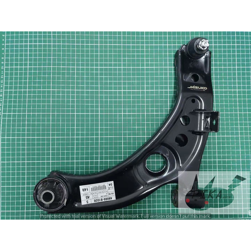 Perodua Myvi Myvi Lagi Best Alza Front Lower Arm Misuko Brand