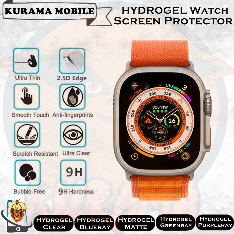 Apple Watch Ultra 2 Watch Ultra A2684 Hydrogel Watch Screen Protector