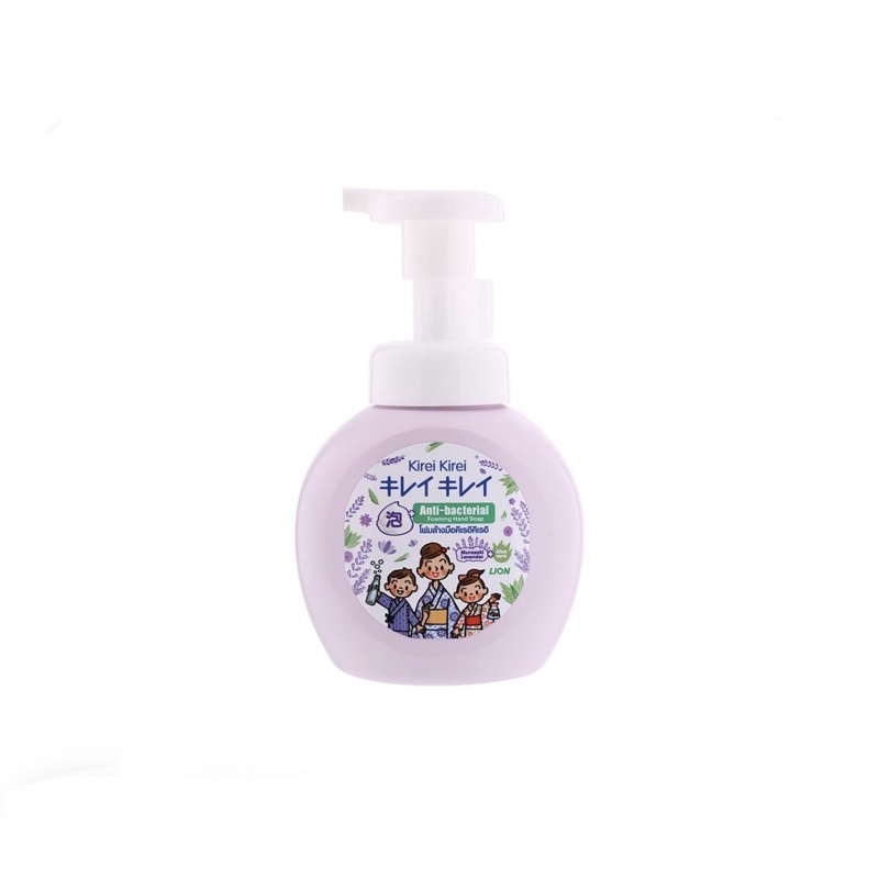 Japan Kirei Kirei Anti Bacterial Foaming Hand Soap Lavender Scent 250ml