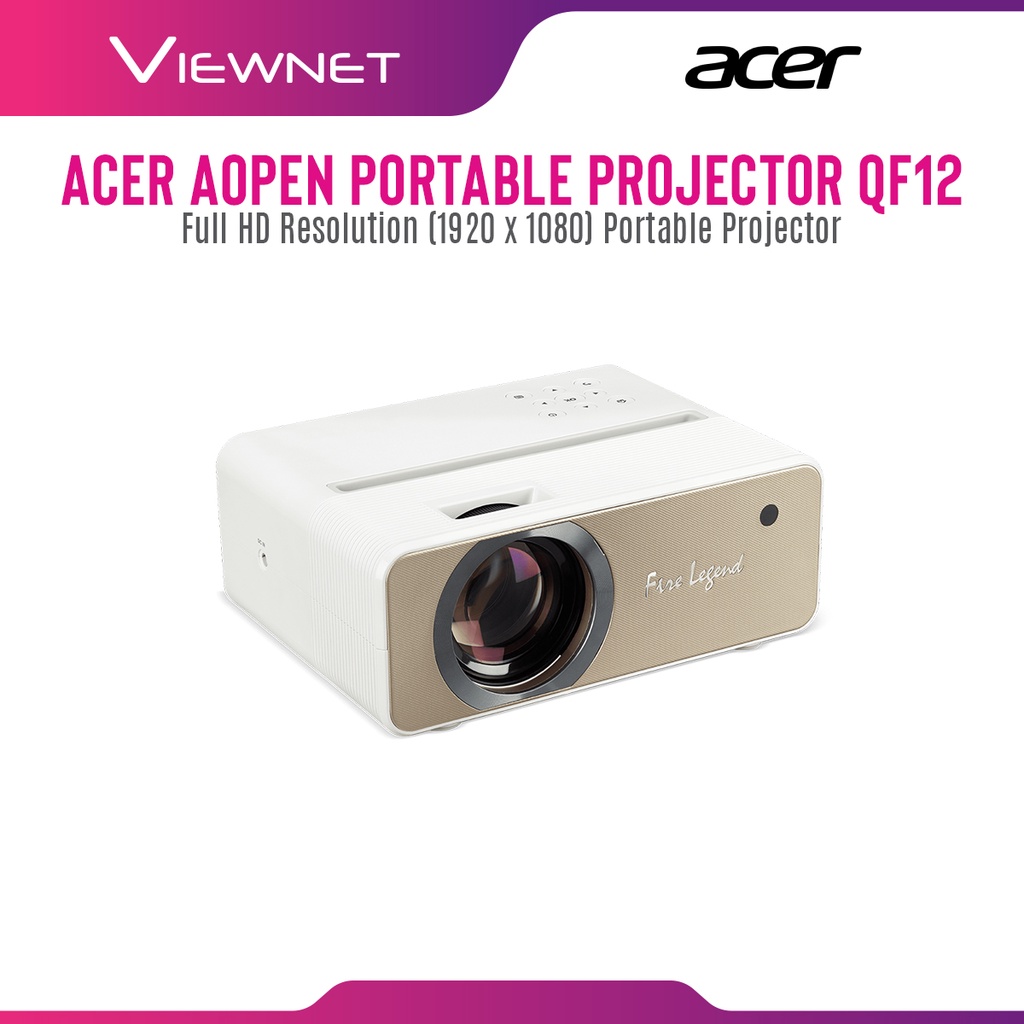 Acer Aopen Portable Projector Qf With P Full Hd Resolution