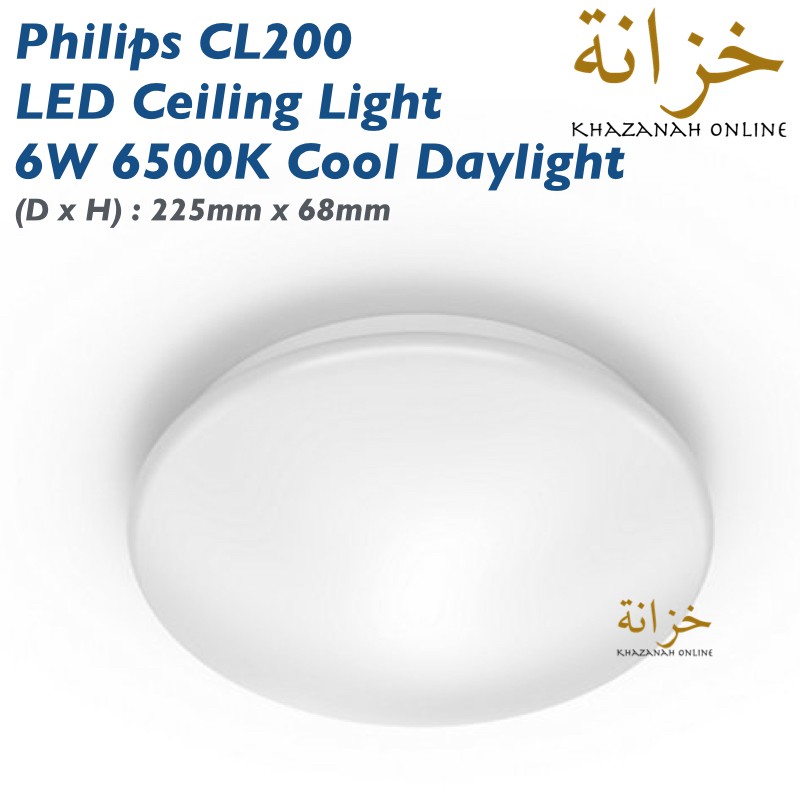 Philips Moire Cl Led Ceiling Light W K Cool Daylight Shopee