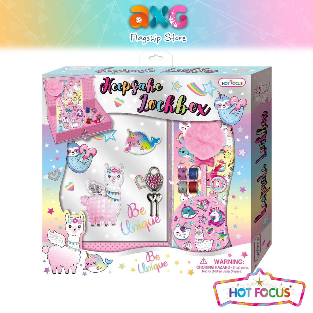 CNY Sales Hot Focus Keepsake Lockbox Magic Friends Notebook MF