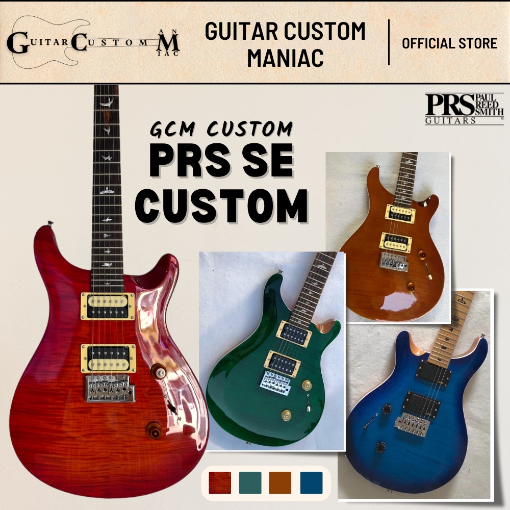 Preorder Gcm Custom Made Prs Se Custom Electric Guitar New Model