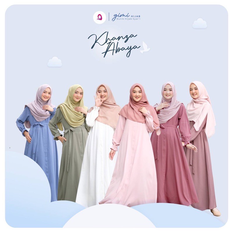 Dannis Abaya By Gimi Hijab Dress Only Shopee Malaysia