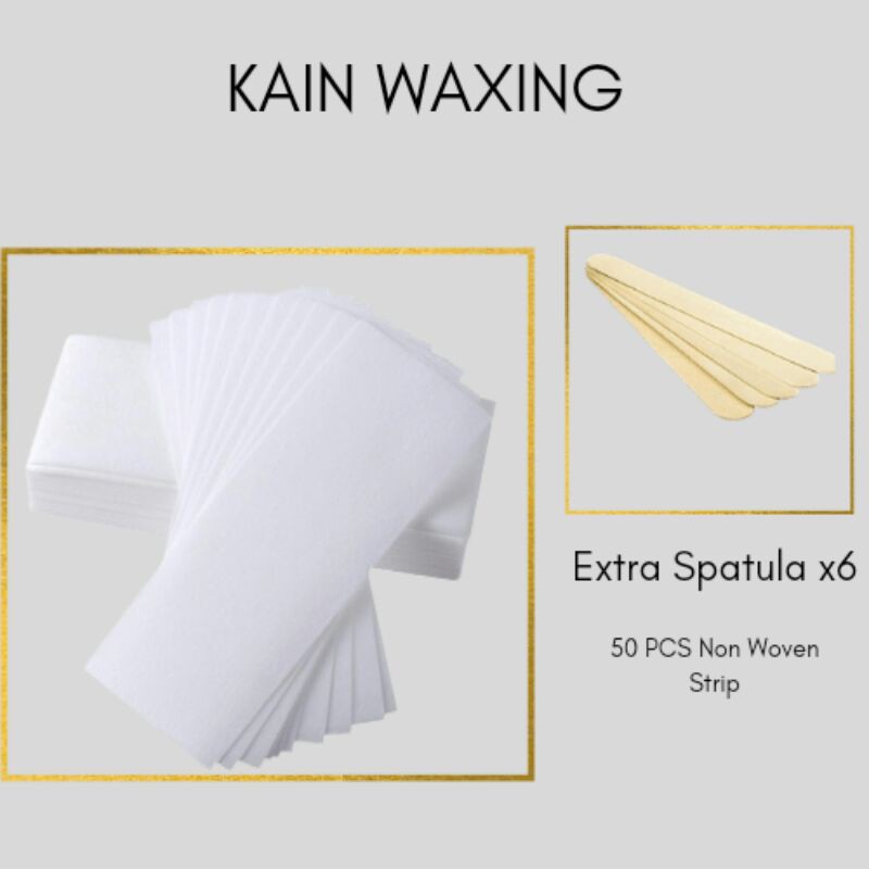 Kain Waxing Cotton Stip Non Woven Cotton Strip Kain Wax Kain