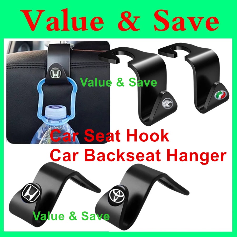 Headrest Hook Back Seat Hook Multifunction Hanger Bag Handbag Hooks Car