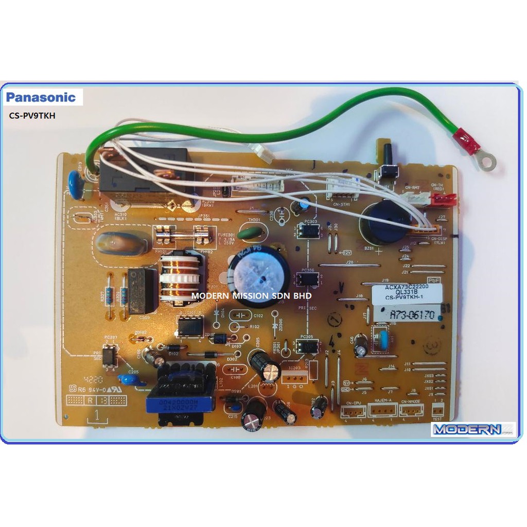 Pv Tkh Panasonic Air Cond Pcb Board Cs Pv Tkh Original Shopee