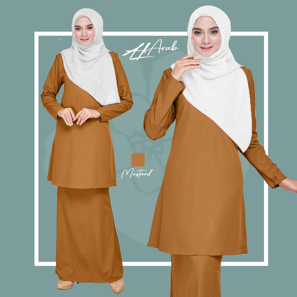 Baju Kurung Moden Wudhu Friendly S Xl Kurung Moden Viral Sale