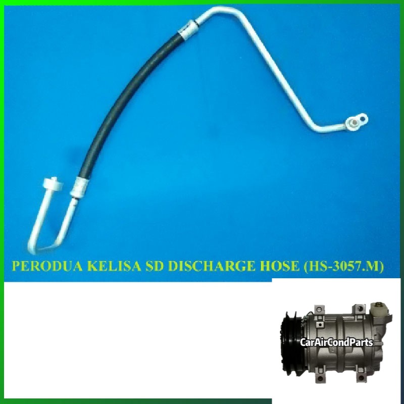 Silicone Perodua Kelisa Kenari Air Cond Discharge Hose For Sanden