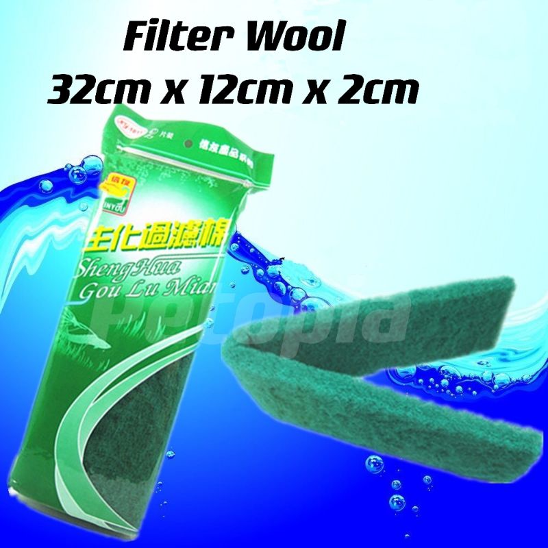 Aquarium Filter Wool Filter Sponge Penapis Bulu Penapis Sponge Shopee