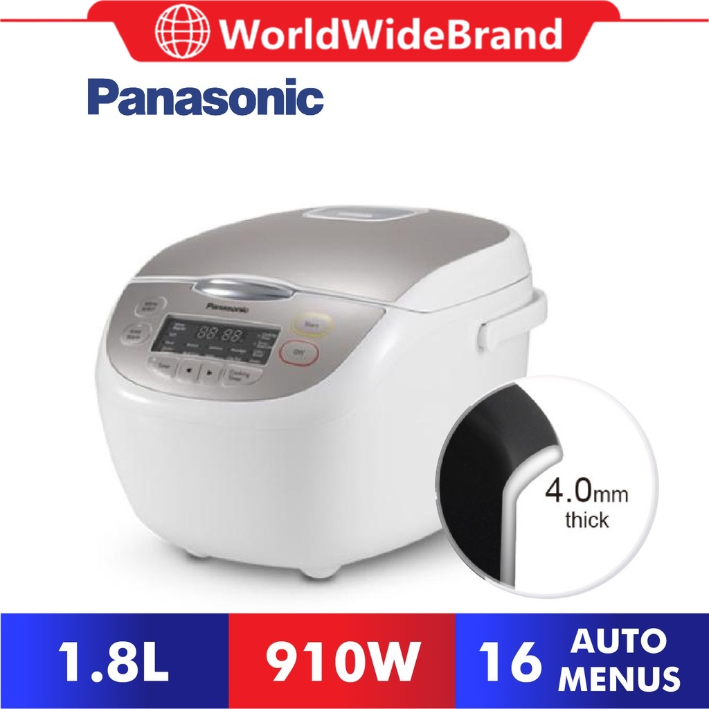 Panasonic Microcomputer Jar Rice Cooker 16 Auto Menus 1 8L 4mm Pan SR