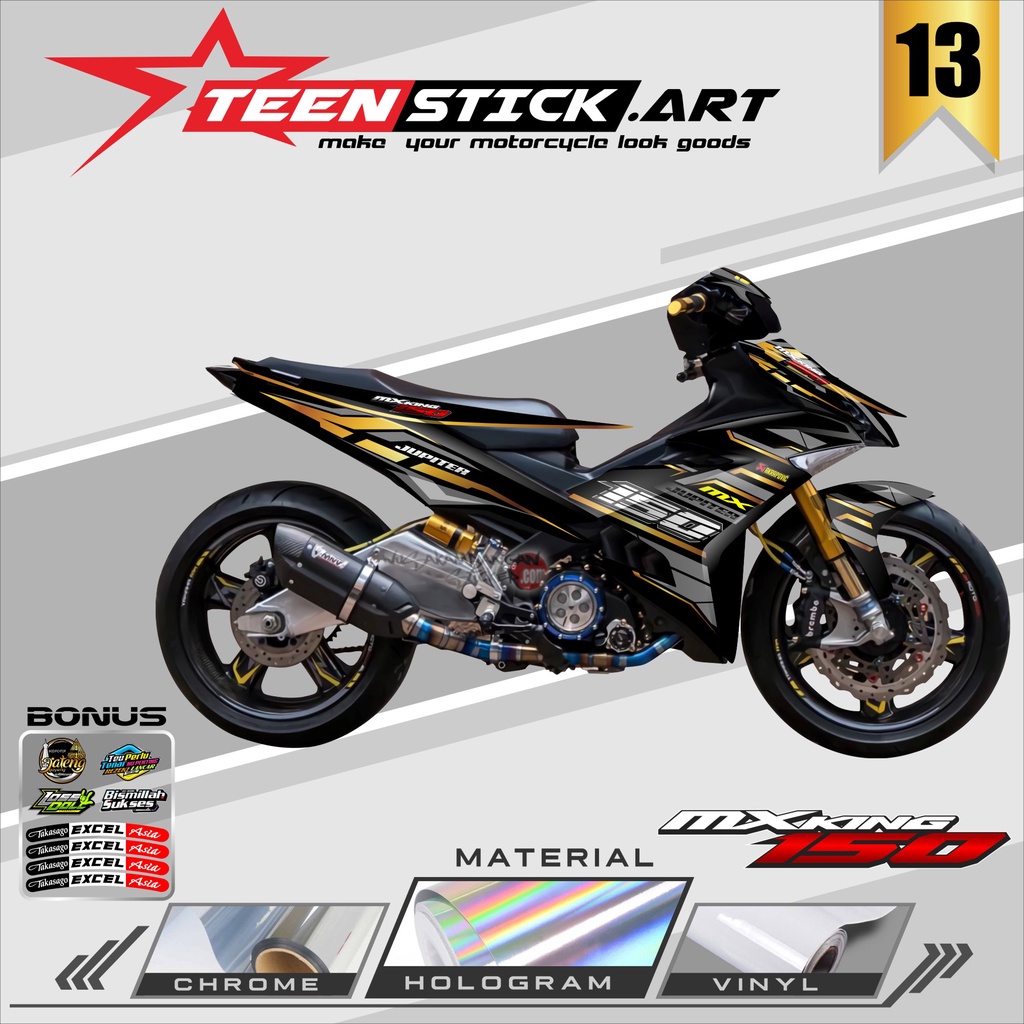 Mx King Striping Latest Yamaha Mx King Hologram Variation Striping Tn